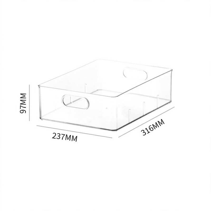 Refrigerator storage box, drawer, food grade