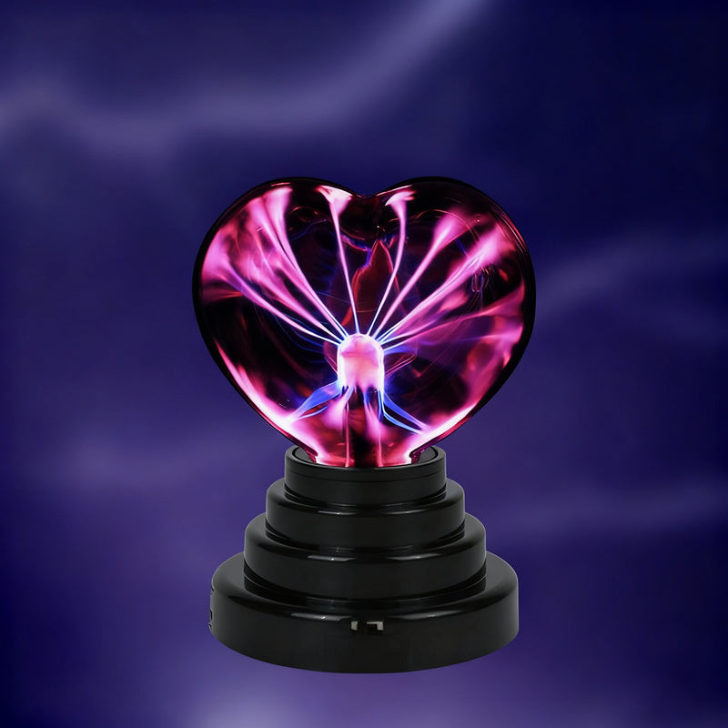Plasma ball lamp, glass, 105×145 mm