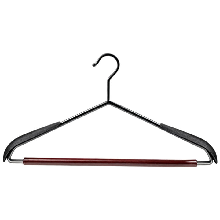 Beech wood hangers, non-slip, set of 5–30