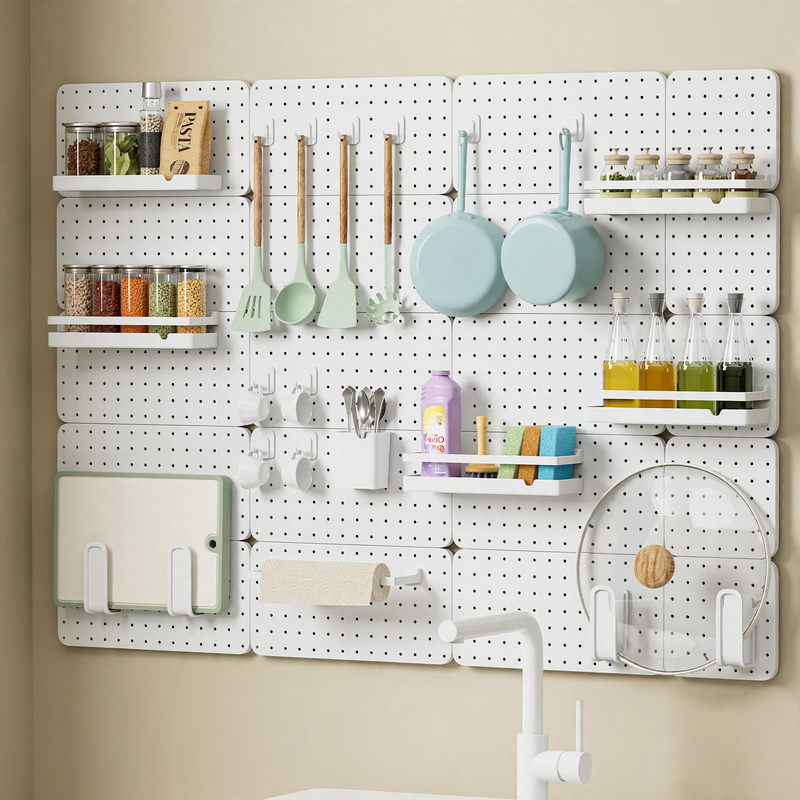 Lochplate with suction cup, free mounting
