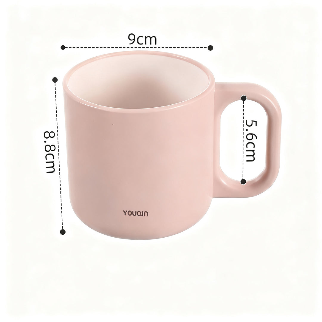 Plastic toothbrush cup, macaron colors