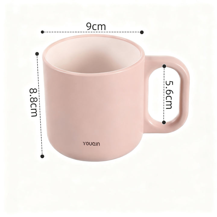 Plastic toothbrush cup, macaron colors