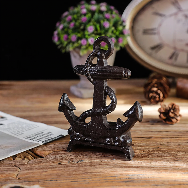 Cast iron candle holder, various designs