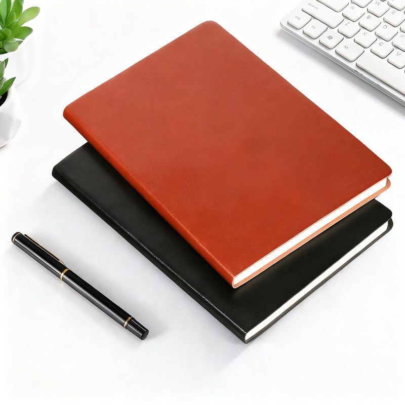 A5 Notebook, Genuine Leather, 100g Paper