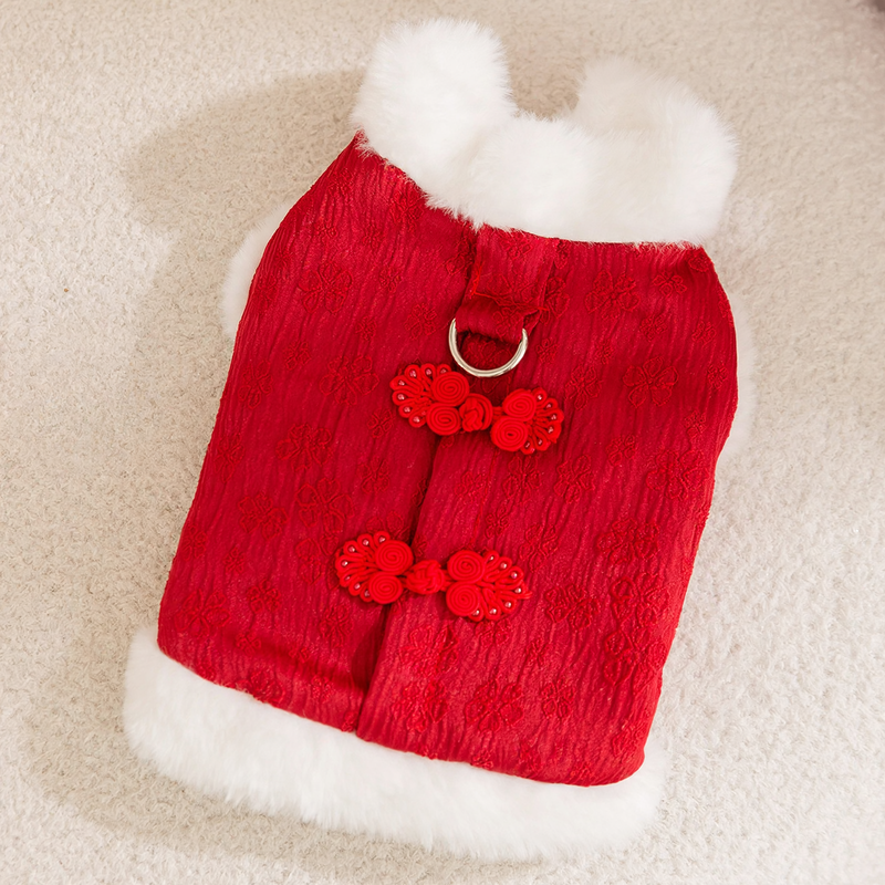 Chinese Vest for Cats, Winter Style