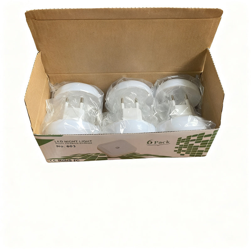 Night light with motion sensor, several colors