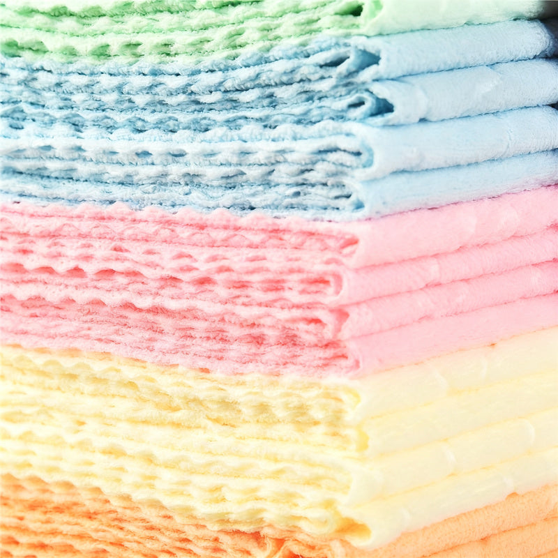 Microfiber towel, multiple colors