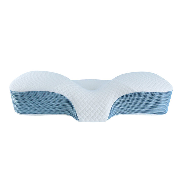 Memory foam neck support pillow, butterfly shape
