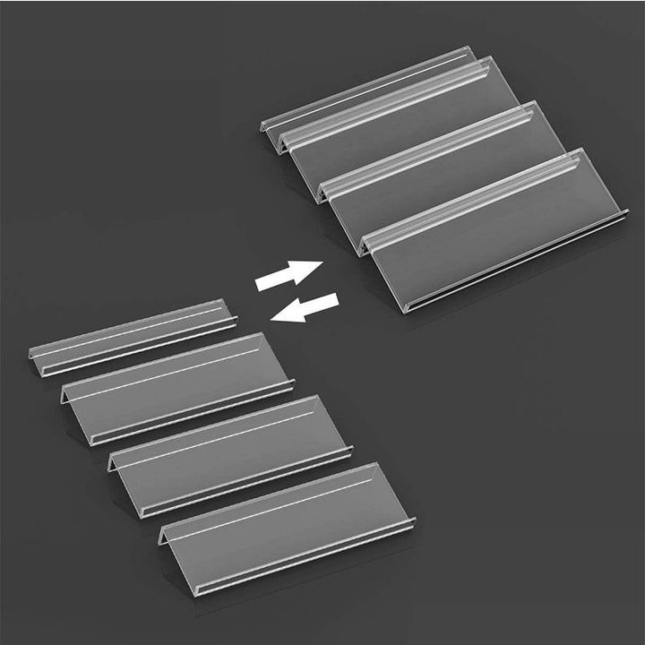 Acrylic spice rack with drawers
