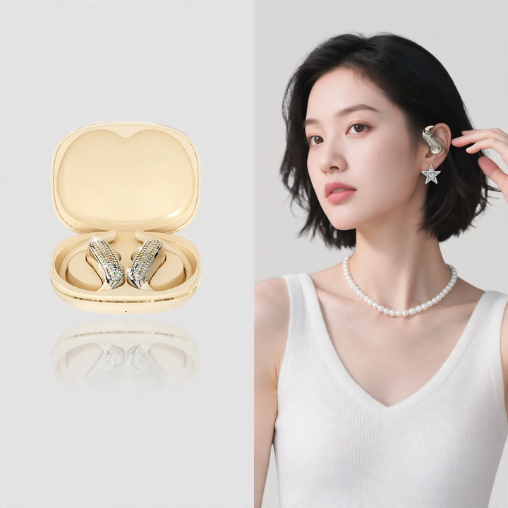 Bluetooth ear hook headphones with voice function