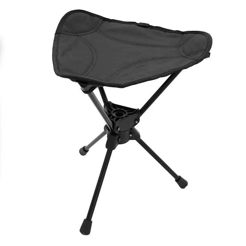 Camping chair, three-legged, foldable, lightweight