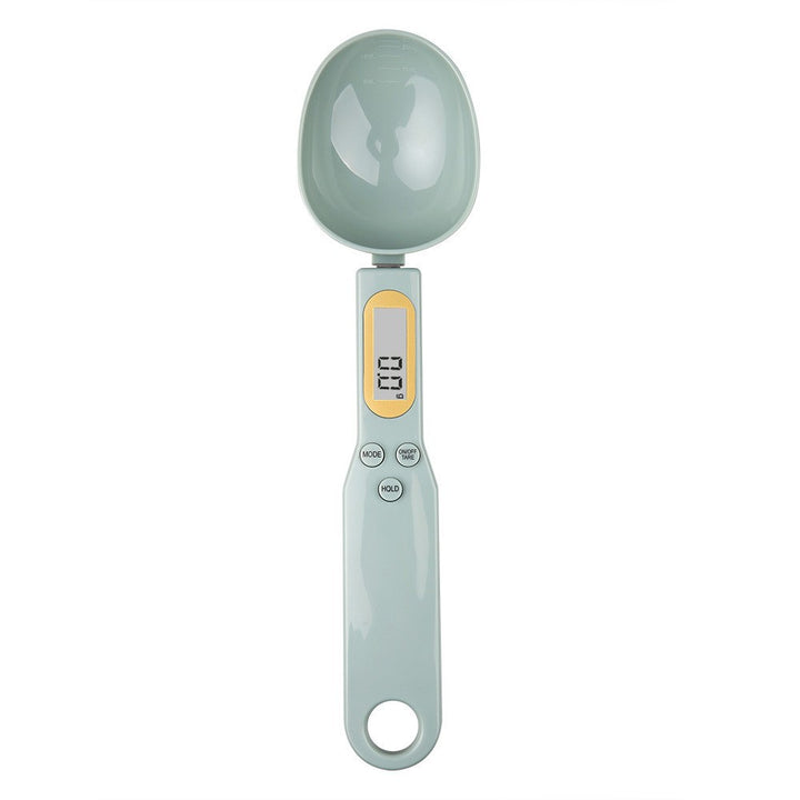 Digital kitchen scale as spoon