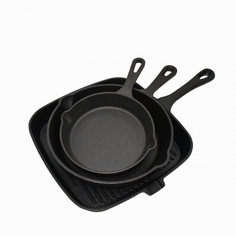 Cast Iron Frying Pan Set, 5-piece