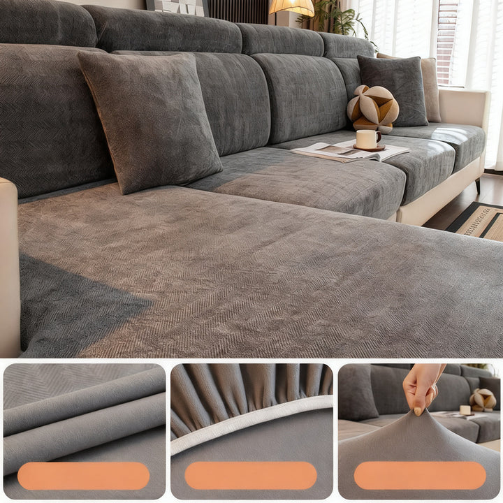 Chanelle sofa cover, universal fit