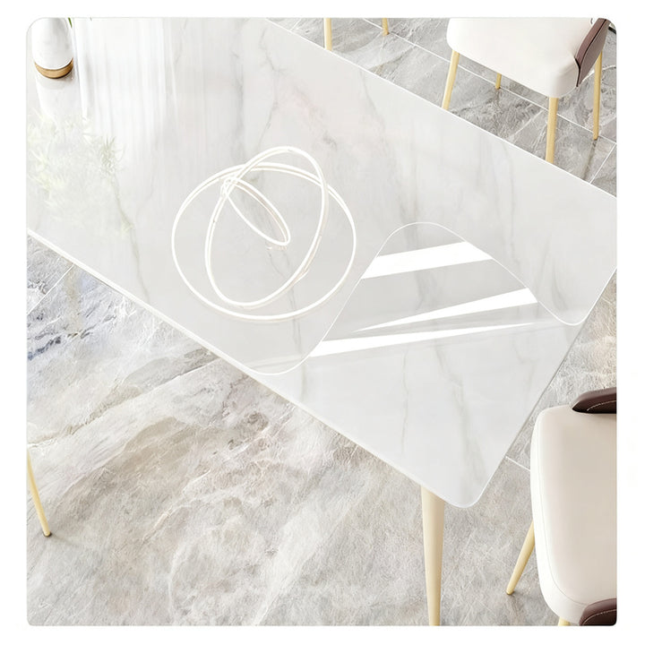Transparent protective foil for tables and furniture
