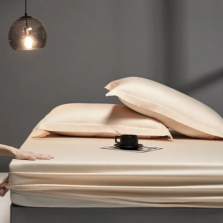 High-quality cotton fitted sheets, 100% cotton, satin weave