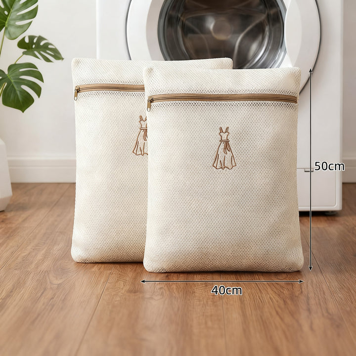 Laundry bag for the washing machine, 3-layered