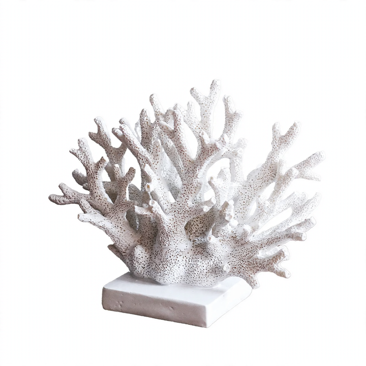 Resin coral figure, European style
