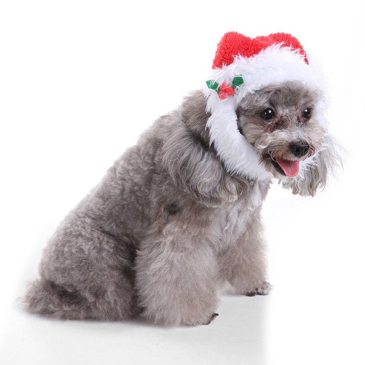 Pet bandana with Christmas motif