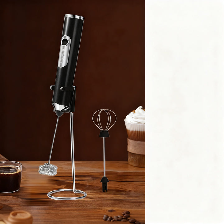 Electric milk frother, USB-C, multiple functions