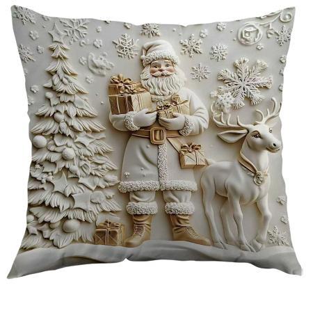 Pillowcase made of short pile, 45×45 cm, Nordic