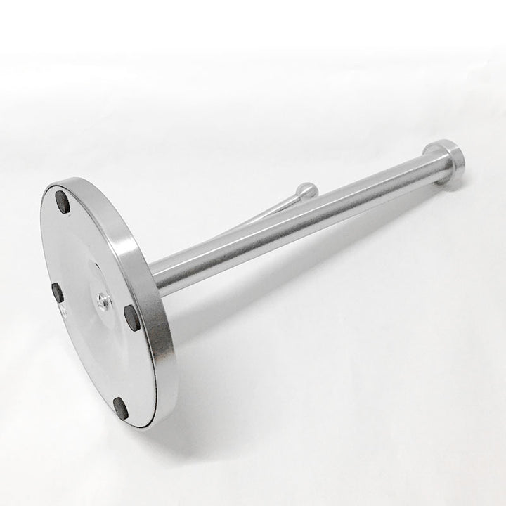 Paper roll holder stainless steel, freestanding