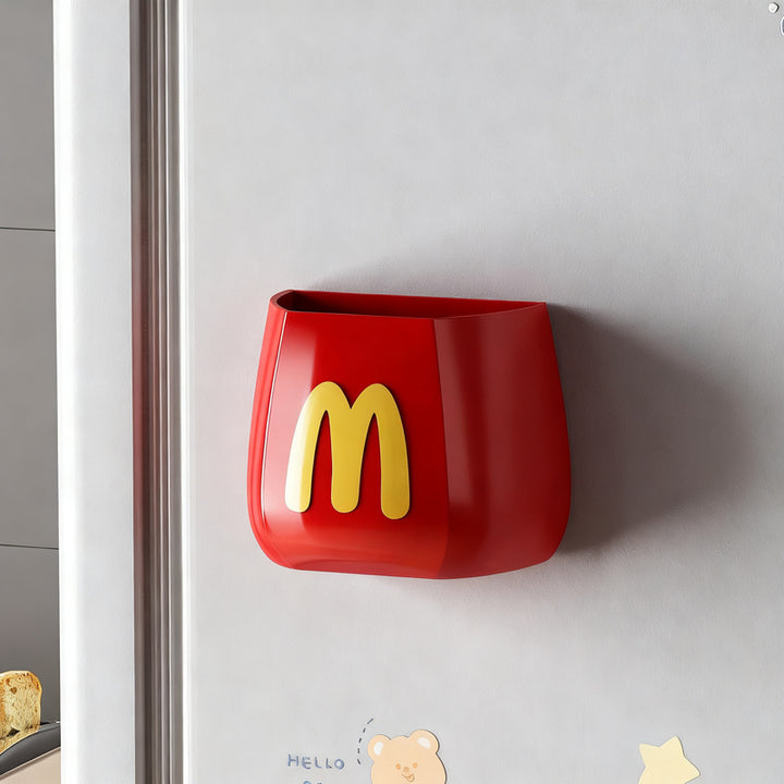 Magnetic closure clips for food bags