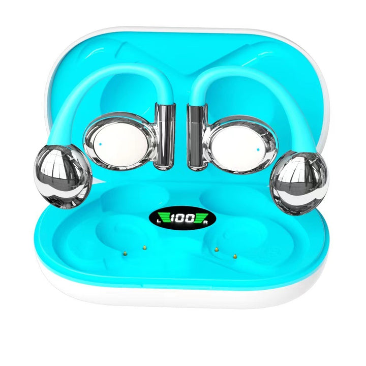 Open Bluetooth sports earphones with noise cancellation