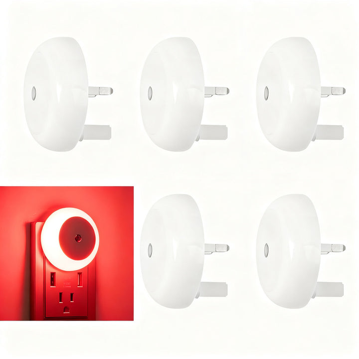 Night light with motion sensor, several colors