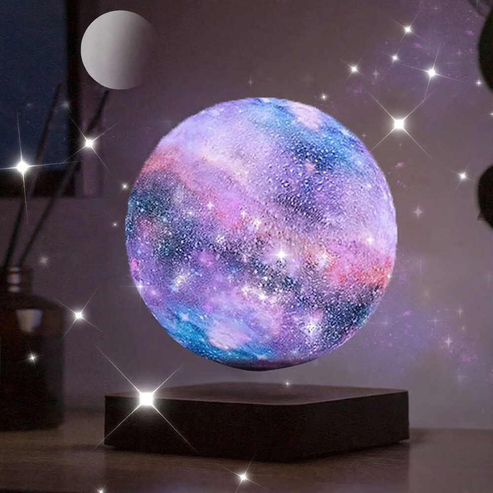Magnetic Levitation Ring Lamp, 14.8×14.8×2.5 cm