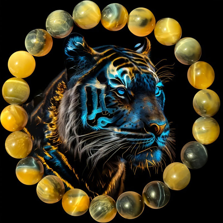 Natural stone bracelet, 8 mm beads