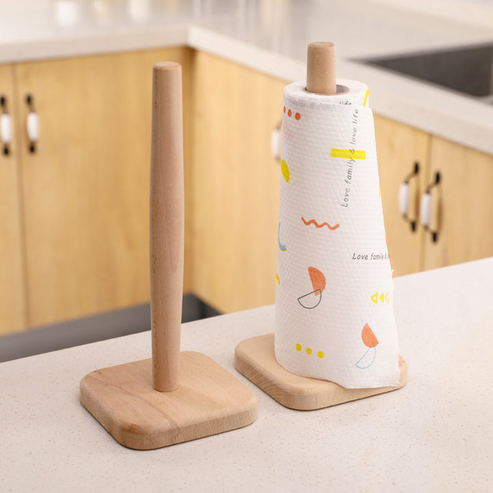 Metal kitchen roll holder, round