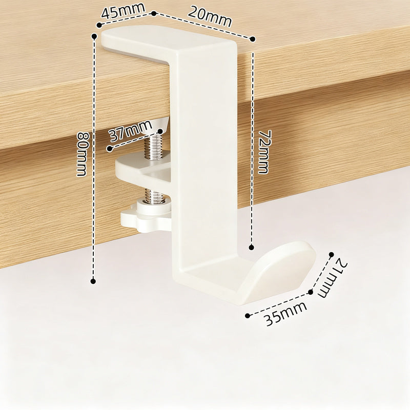 Table hooks made of carbon steel, adjustable