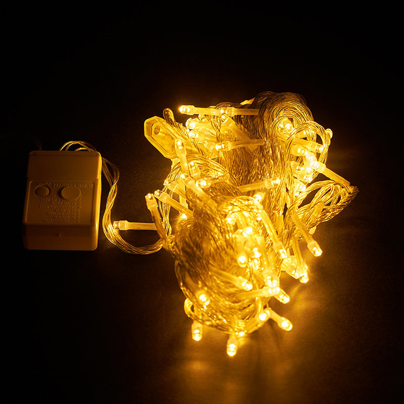 LED string lights with battery box, 1.5–10 m