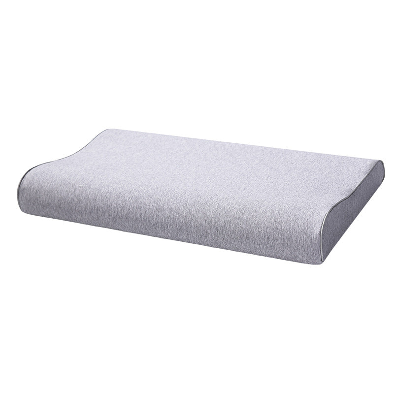 Neck support pillow made of memory foam, wave profile