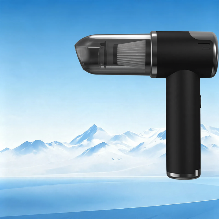 Portable cordless handheld vacuum cleaner for car and home