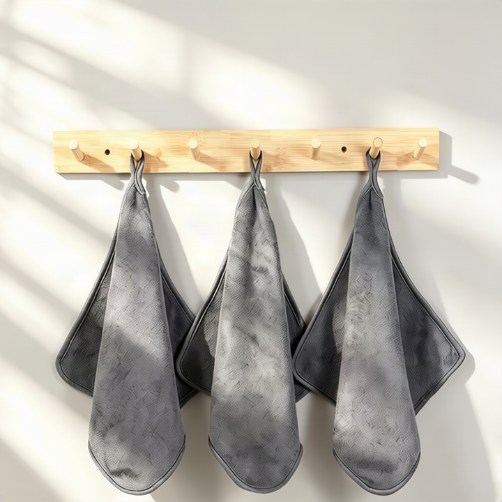 Microfiber cloths, 2-piece set, 300 g/m²