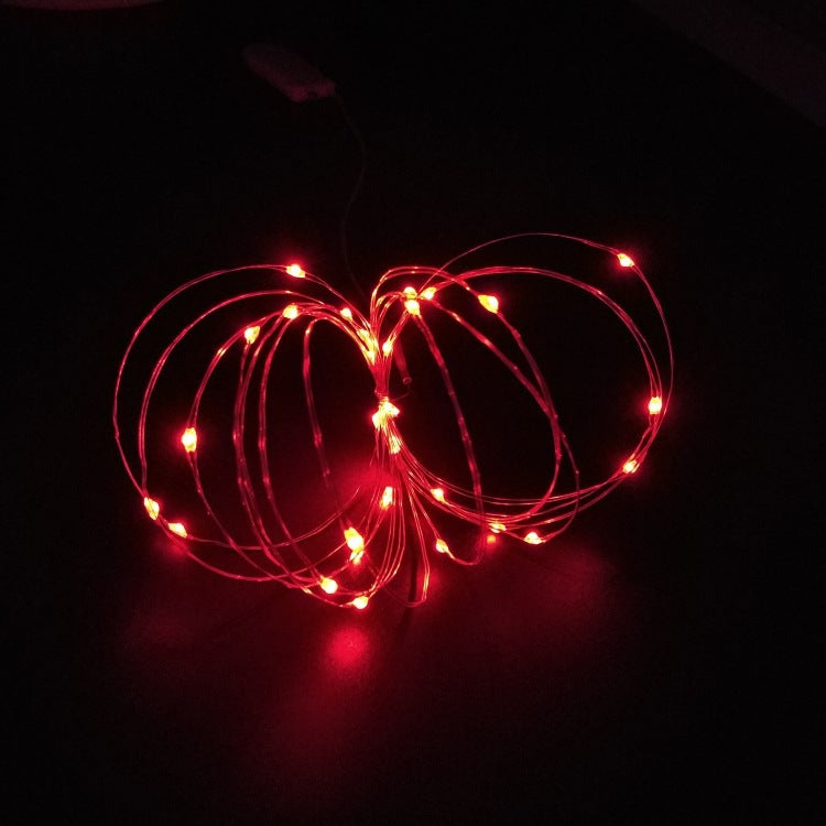 Solar-Copper-Wire-String-Lights with Remote Control