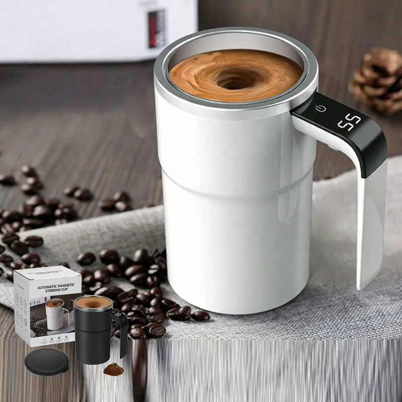 Electric mixing cup, 380 ml, stainless steel