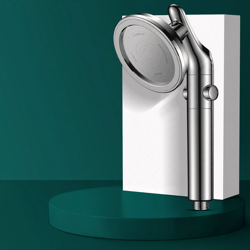Shower set with handheld shower and overhead shower, model HX-A-1473