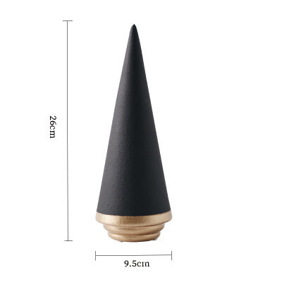 Ceramic Christmas tree, geometric design