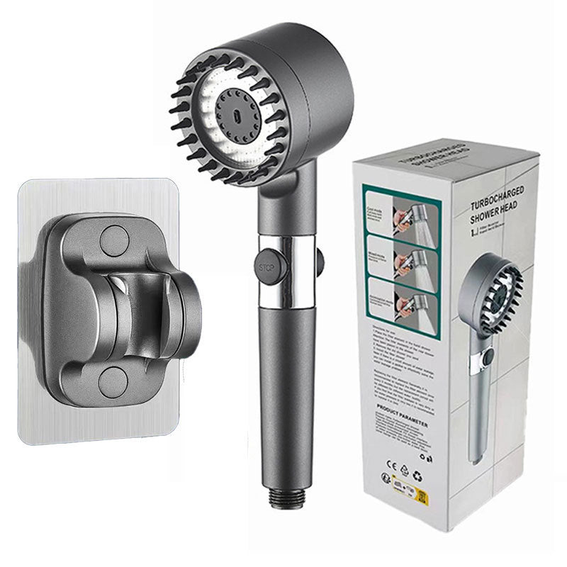 Multifunctional shower head with LED and massage function