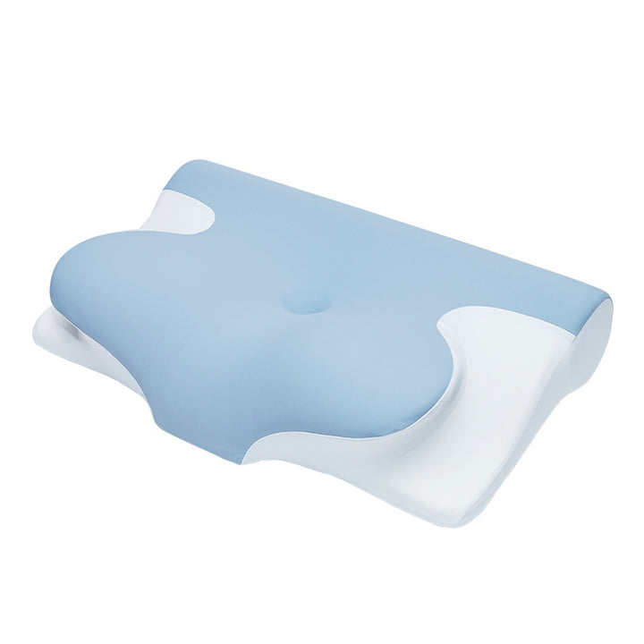 Ergonomic neck support pillow made of memory foam