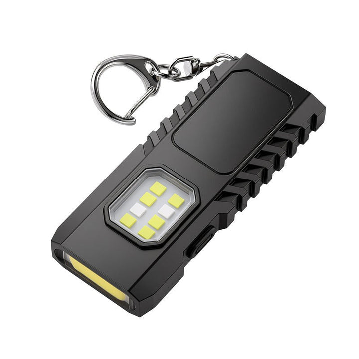 Mini flashlight with keychain, LED