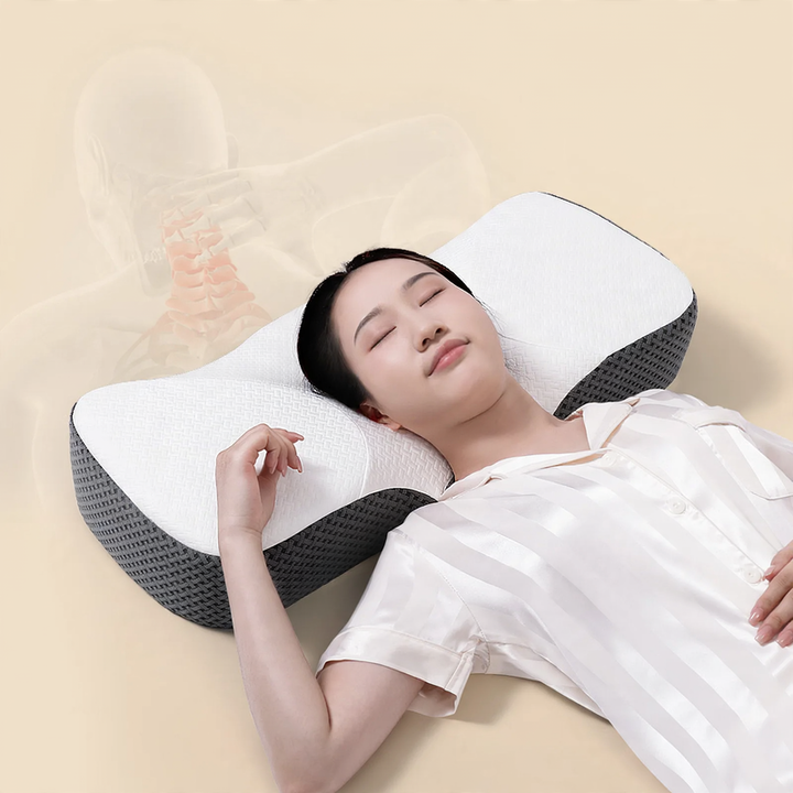 Ergonomic Neck Pillow, Memory Foam