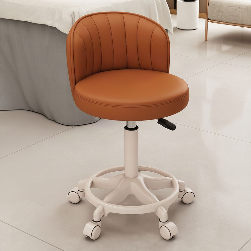Bar stool with bowl and high backrest