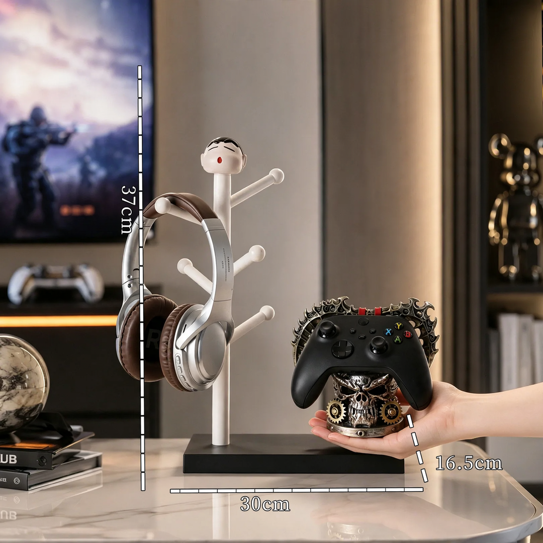 Game controller stand and collector figure holder ZHSL0010
