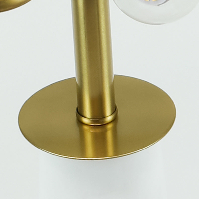Marble table lamp with touch switch
