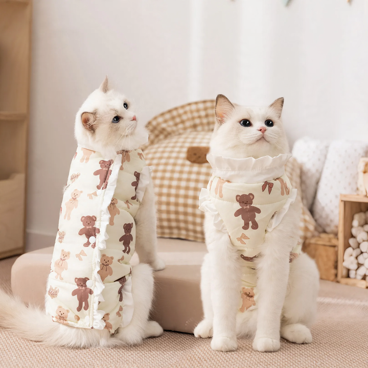 Belly protection pullover for cats and small dogs