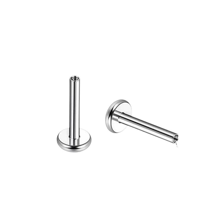 Titan-Piercing rod, flat base, internal thread